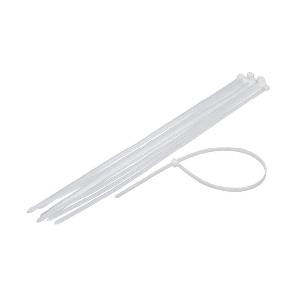 Powermaster Cable Ties White 380mm x 7.6mm | Heavy Duty