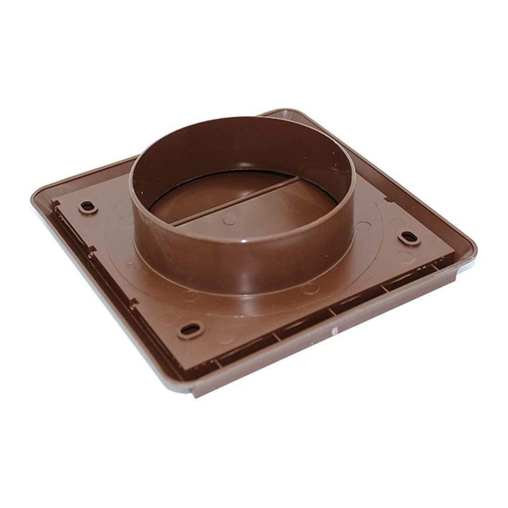 Powermaster 4" Gravity Wall Vent - Brown | 1707-00