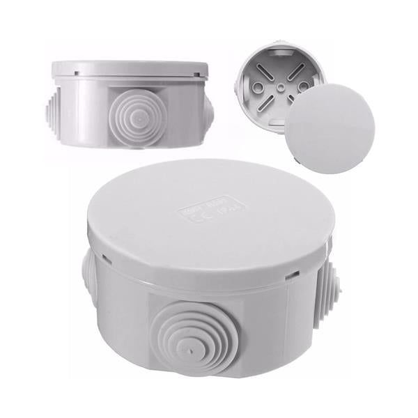Powermaster 80mm Round Junction Box IP44 | 1804-06