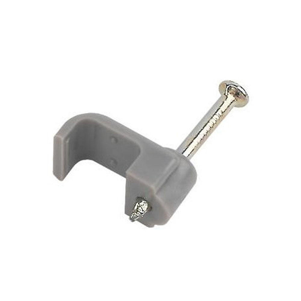 Powermaster 1.5 sq T & E Cable Clips - Grey 20 Pack | 1797-06