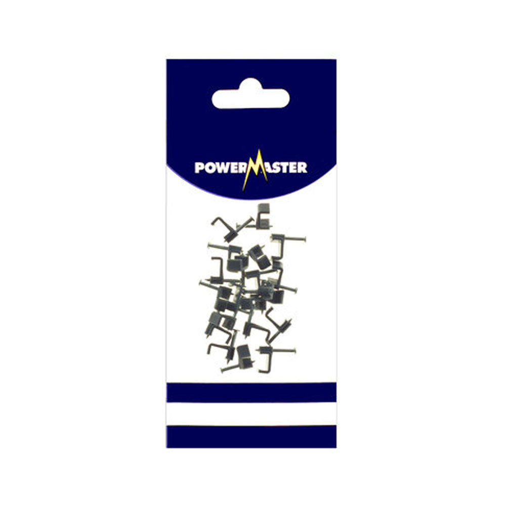 Powermaster 1.5 sq T & E Cable Clips - Grey 20 Pack | 1797-06