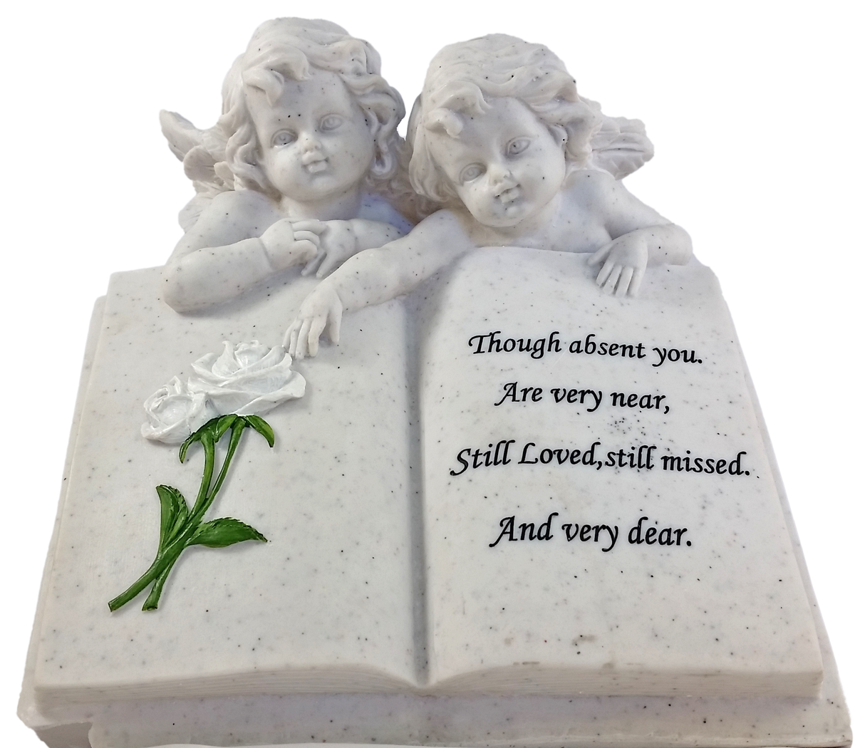 WGP Angels with Bible Grave Ornament | 6157