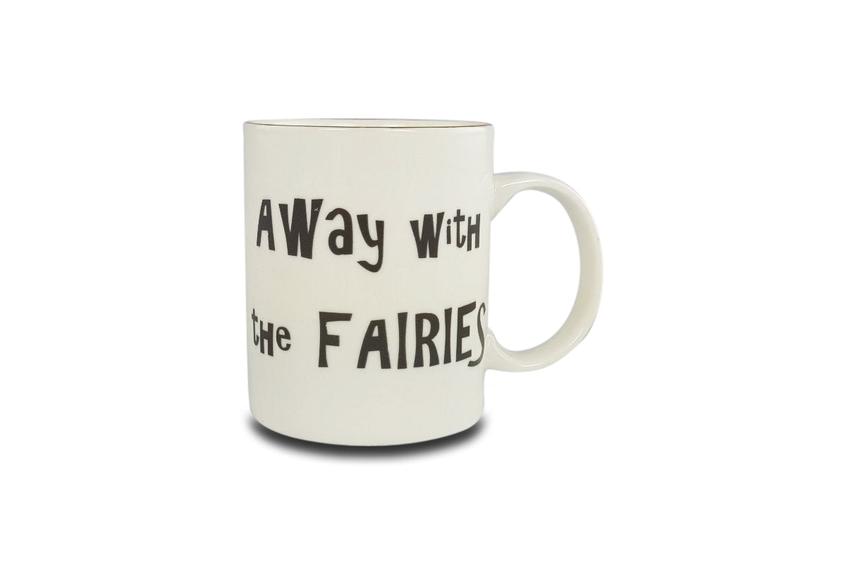 Shannonbridge Pottery Away with The Fairies Novelty Mug