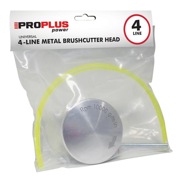 ProPlus Universal 4-Line Metal Brushcutter Head | Strimmer