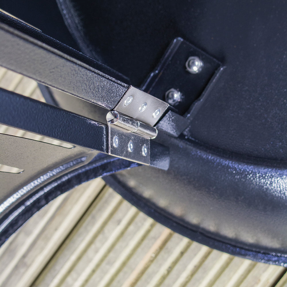 Sahara 13kw Heat Focus Gas Patio Garden Heater - Charcoal