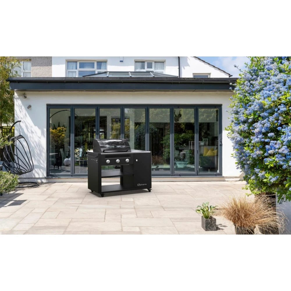 Sahara Arke 3 Burner Gas BBQ