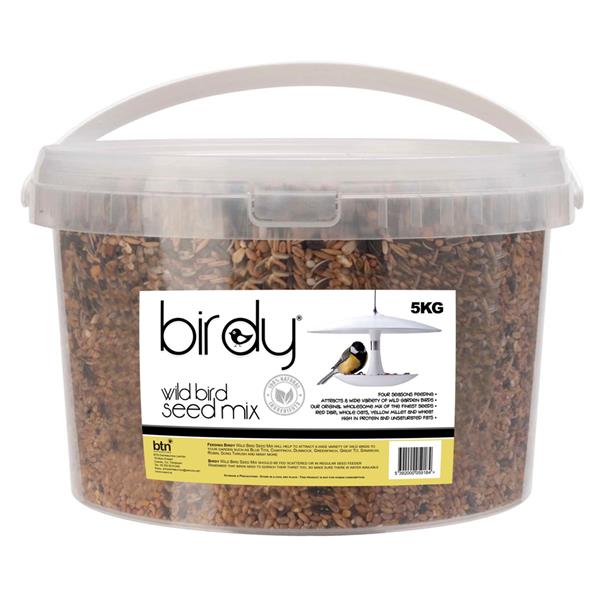 Birdy Wild Bird Seed Mix 5kg | Garden Bird Food Mix