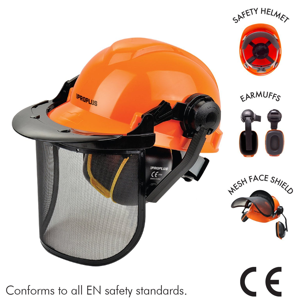 Proplus Forestry Chainsaw Helmet Visor Kit | PPS011641