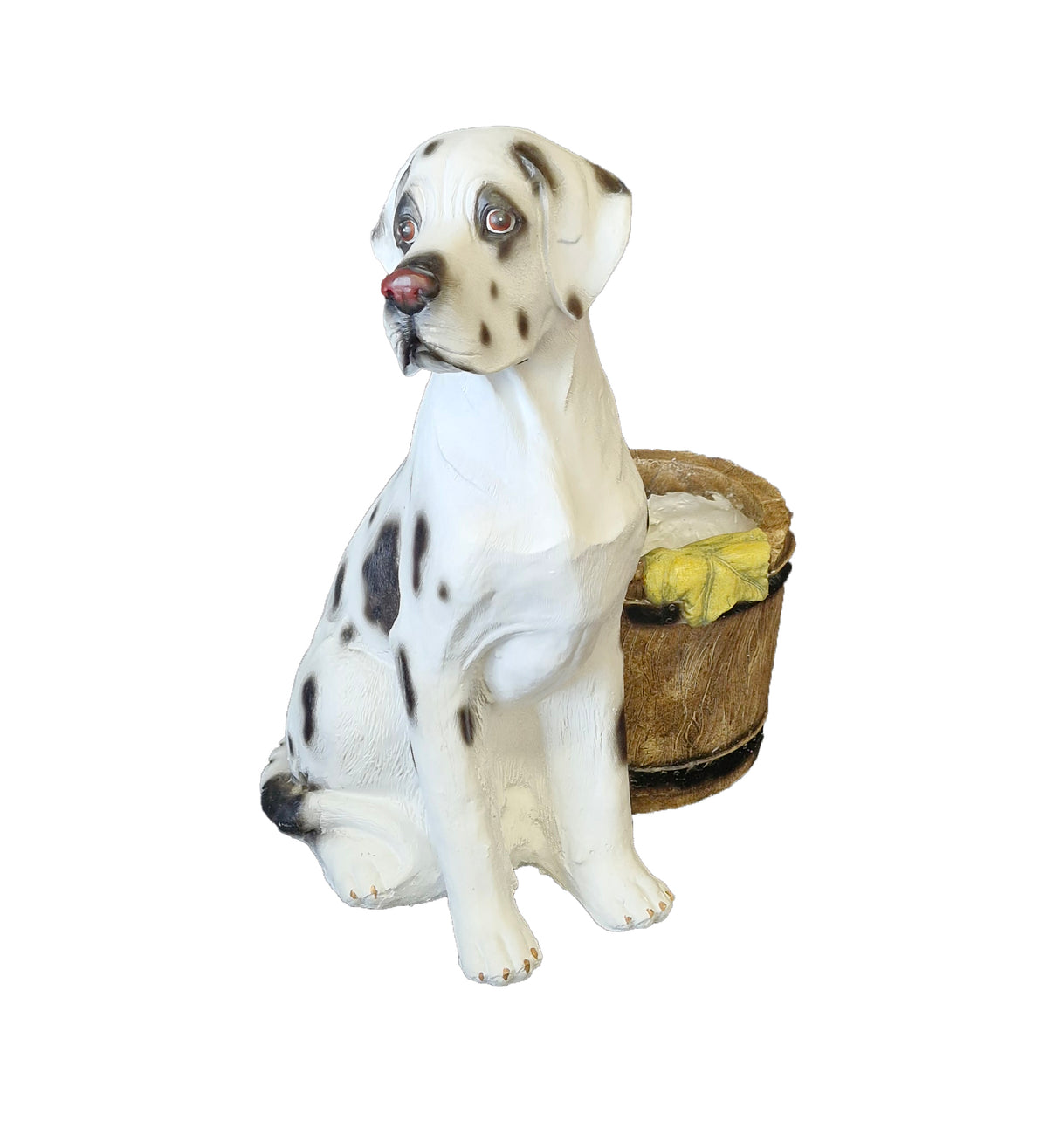 WGP Dalmatian Dog Garden Planter | G0438