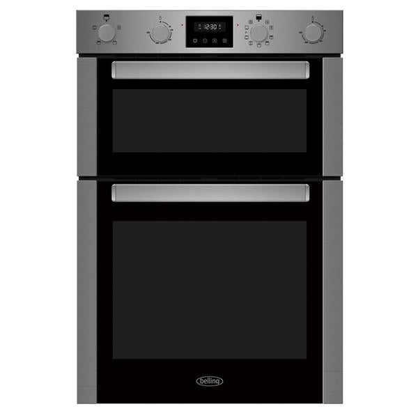 Belling Built In Double Oven - Stainless Steel | BI904MFSTA