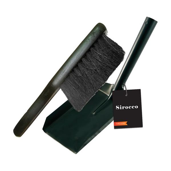 Sirocco Fire Shovel & Brush Set | Hearth Tidy Companion