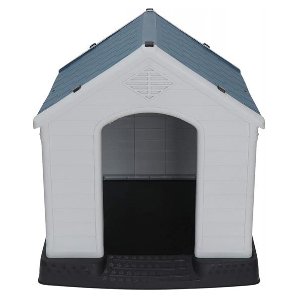 De Vielle Plastic Dog Kennel House - Medium | ZXP426