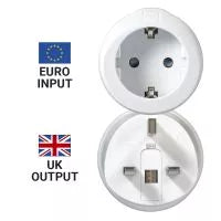 Go Travel EU European 2 Pin to UK 3 Pin | 540.101