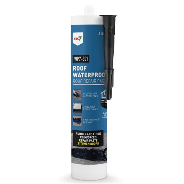Tec 7 Roof Waterproof 310ml - Black | Roof Repair Sealant