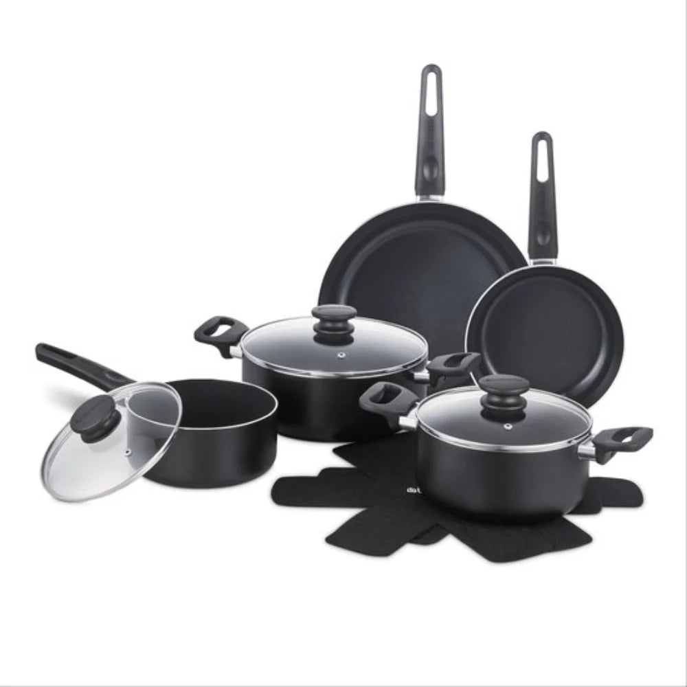 Brabantia Indu+ Cooking Pleasure 5 Piece Saucepan Set - Stainless Steel | 30005095