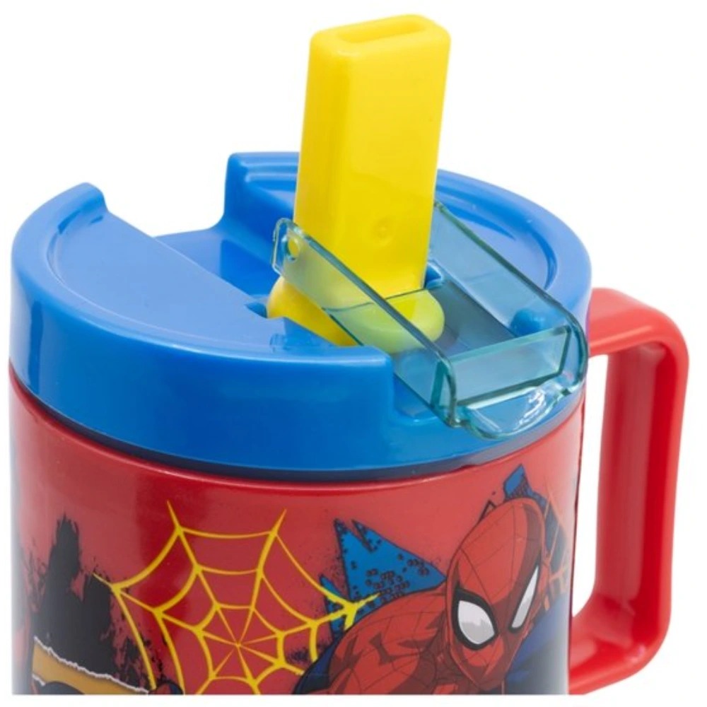 Spiderman Licensed Water Bottle with Handle 530ml | STO83556