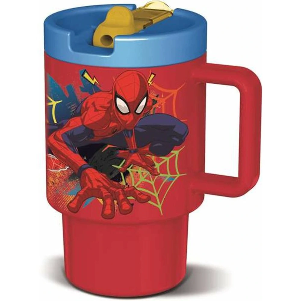 Spiderman Licensed Water Bottle with Handle 530ml | STO83556