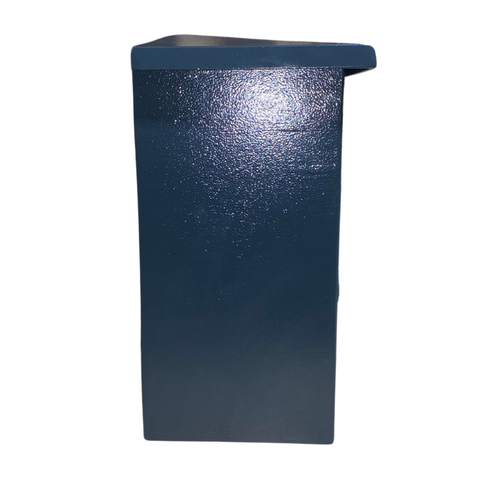 Paprika The Shannon Cast Aluminium Letterbox Postbox - Anthracite Antique Grey