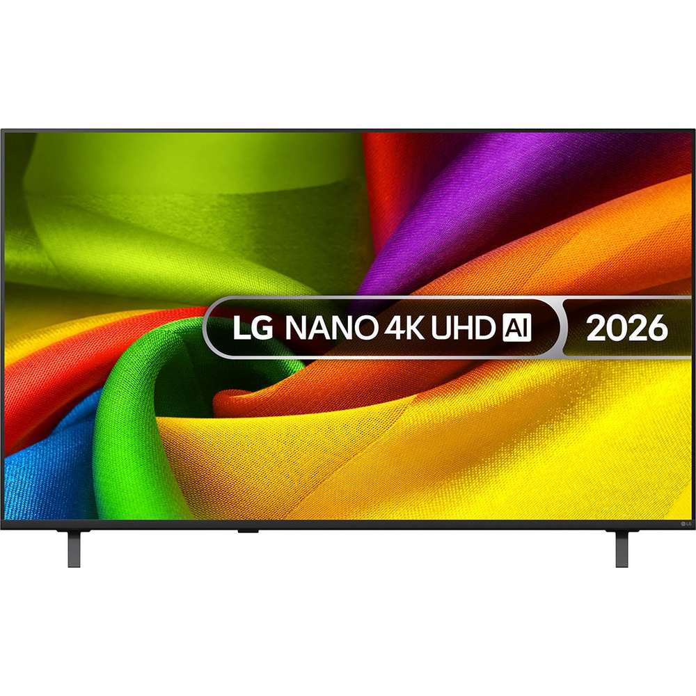LG NANO NU85 55 Inch 4K Smart TV - Charcoal Black | 55NU850B6LA.AEI