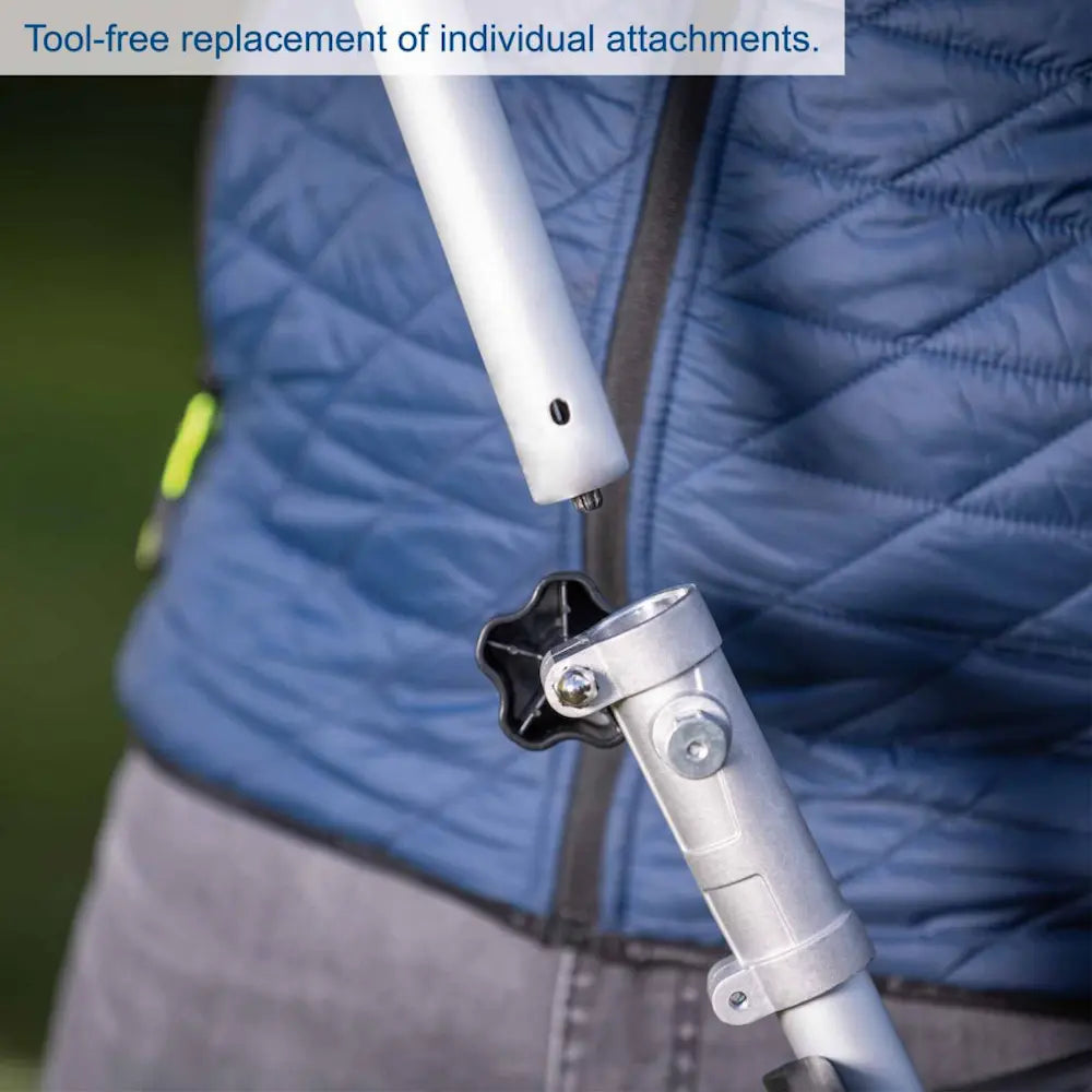 Scheppach Cordless 4 in 1 Garden Multi Tool with 4ah Battery | BCMFH400-X4AHKIT