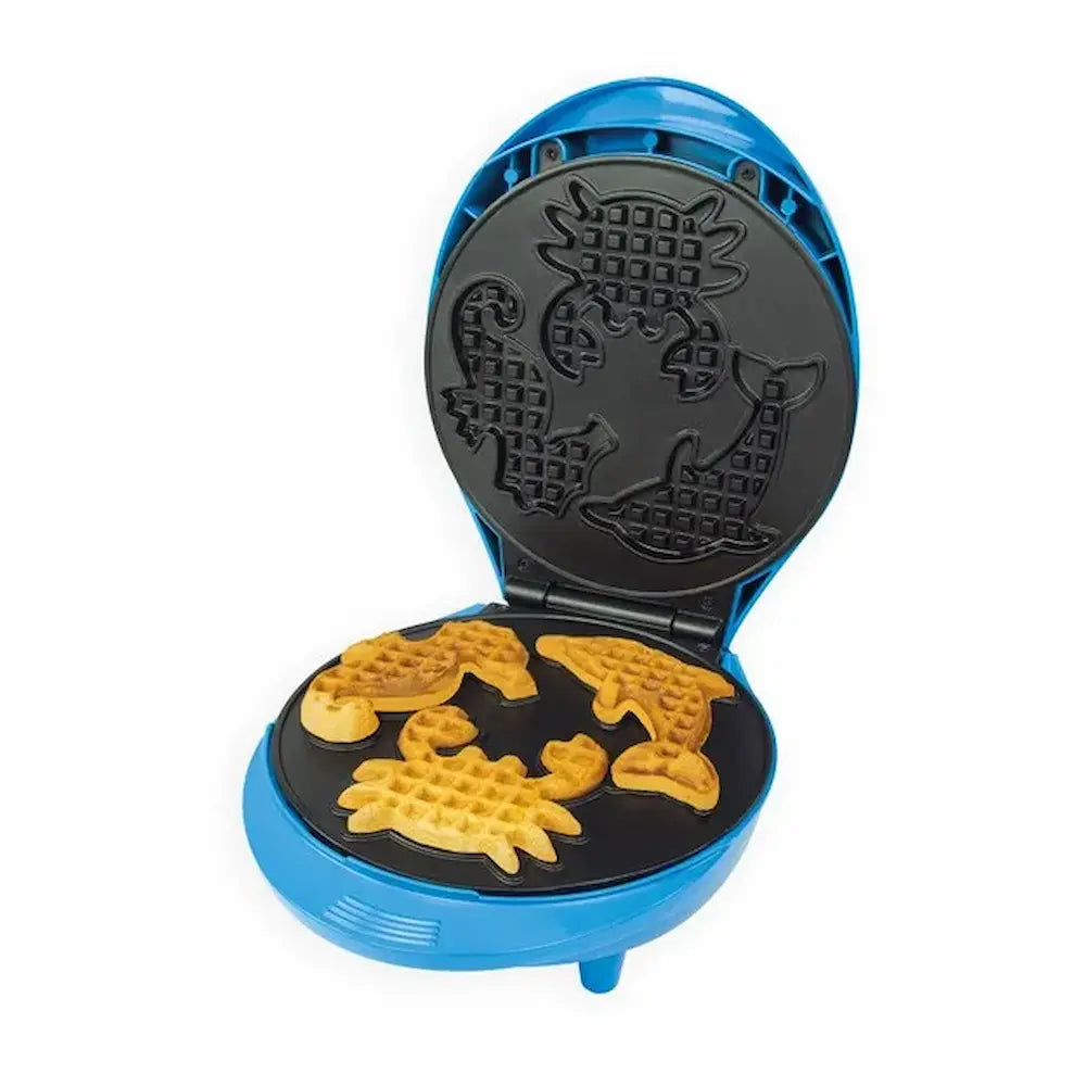 Quest Aquatic Animal Shape Waffle Maker - Blue | 59019