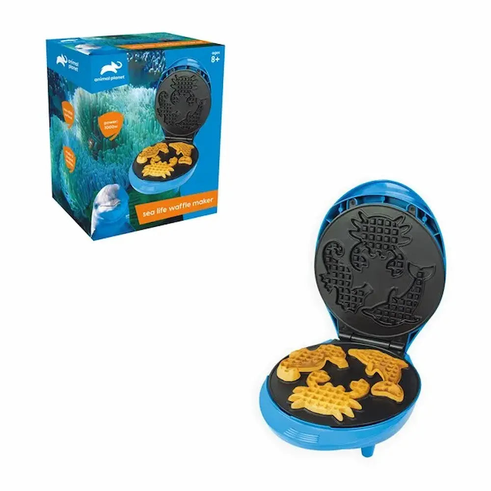 Quest Aquatic Animal Shape Waffle Maker - Blue | 59019