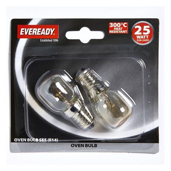 Eveready 25W SES E14 Oven Bulb | Heat Resistant Oven Lamp