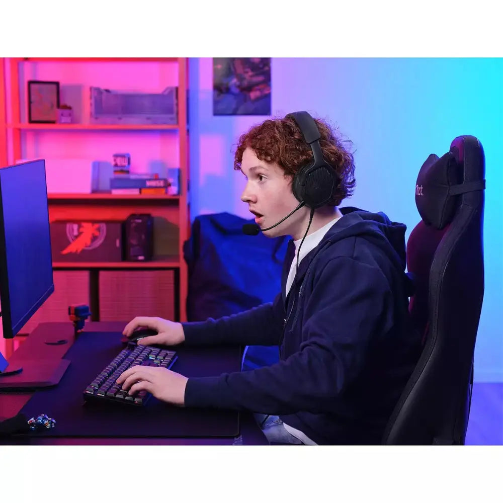 Trust Carus Multiplatform Gaming Headset Headphones - Black | T25447