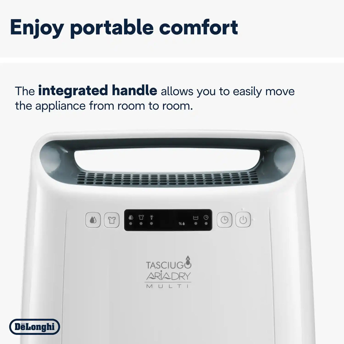 DeLonghi Tasciugo AriaDry Dehumidifier 16 Litre | DEXD216RF