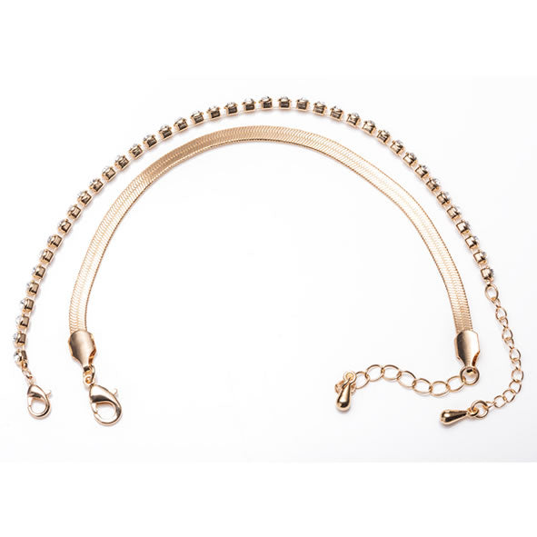 Newgrange Living Duo Diamond Bracelet Set of 2 - Rose Gold