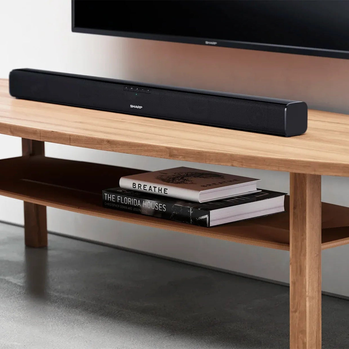 Sharp 2.0 Slim Soundbar - Black | SHT-SB110