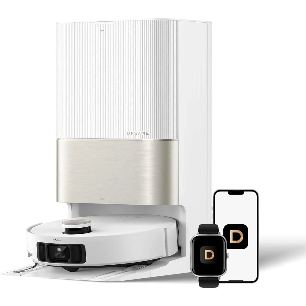 Dreame X50 Ultra Robot Vac Vacuum Cleaner - White | RLX85CE-4