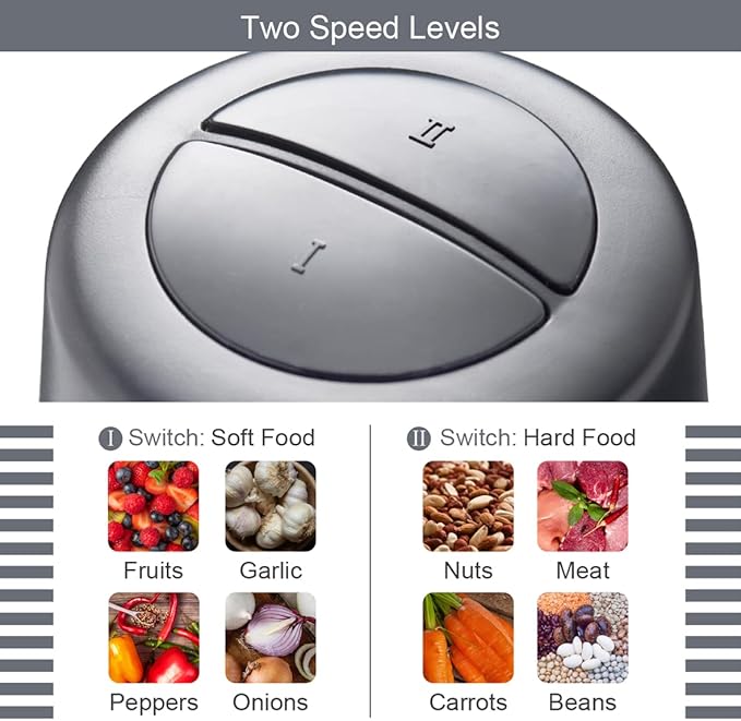 Quest Food Chopper 1.8 Litre - Stainless Steel | 31559