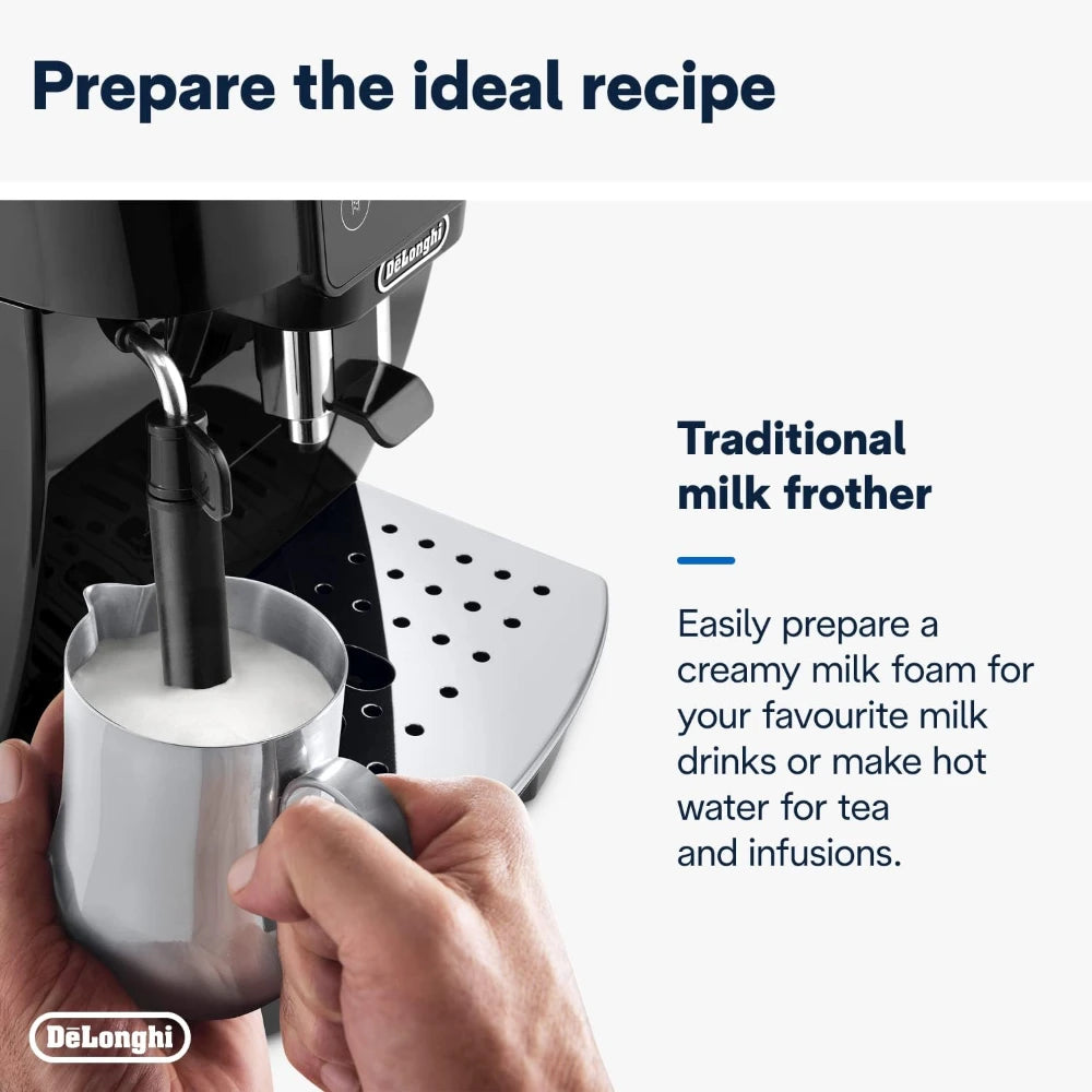DeLonghi Magnifica Start 1.8 Litre Automatic Coffee Machine - Grey / Black | ECAM220.22.GB
