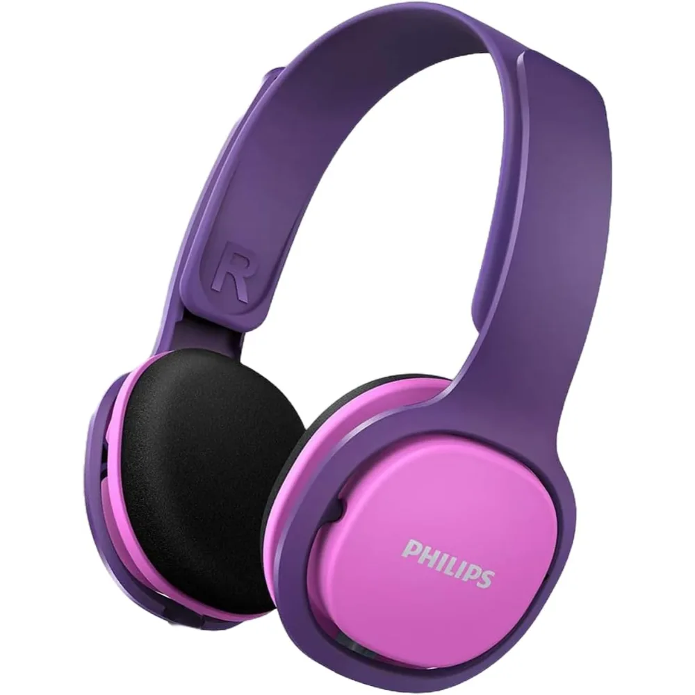 Philips Over Ear Kids Headphones Wired - Pink / Purple | SHK2000PK/00
