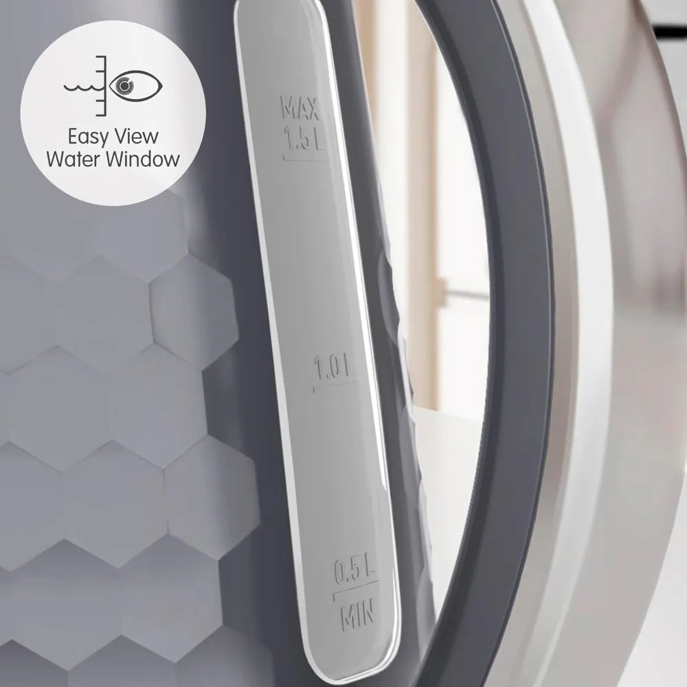 Morphy Richards Hive Electric Jug Kettle 1.5 Litre - Grey | 108273