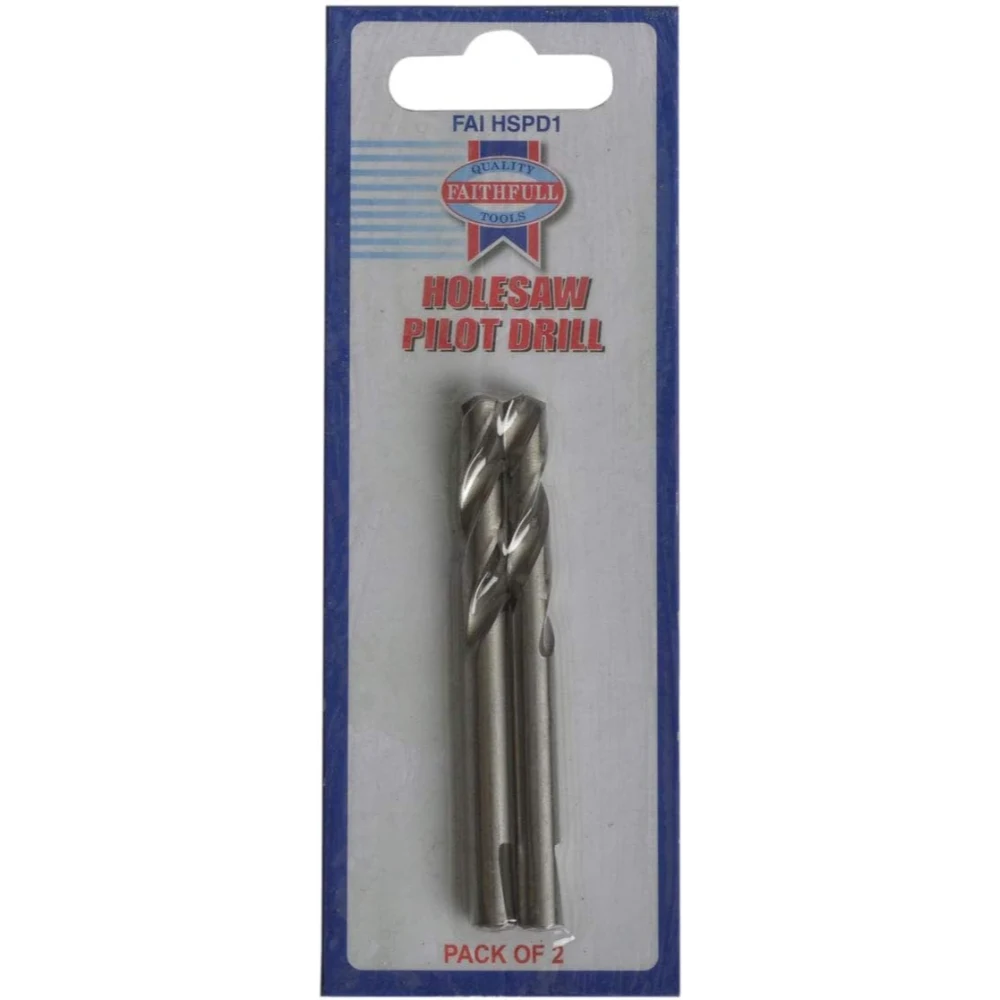 Faithfull Holesaw Pilot Drills 75mm (Pack 2) | FAIHSPD1