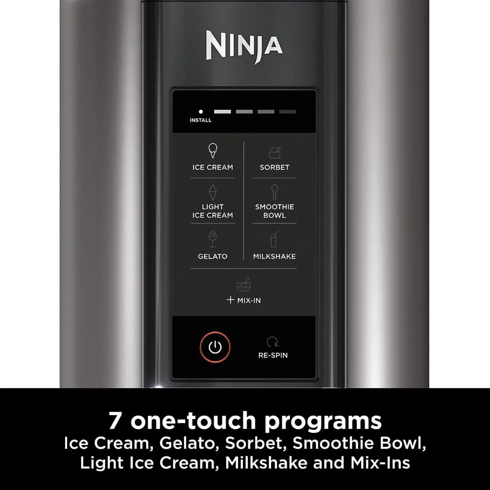 Ninja Creami Ice Cream & Frozen Dessert Maker - Black & Silver | NC300UK
