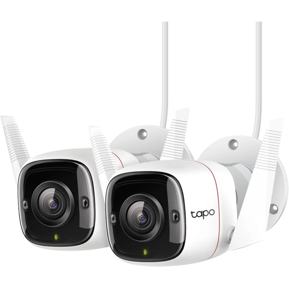 TP-Link Tapo C310 Outdoor Security Camera 2 Pack | TAPOC310P2