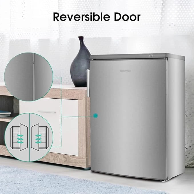 Hisense 56cm Undercounter Freezer - Stainless Steel | FV105D4BC21