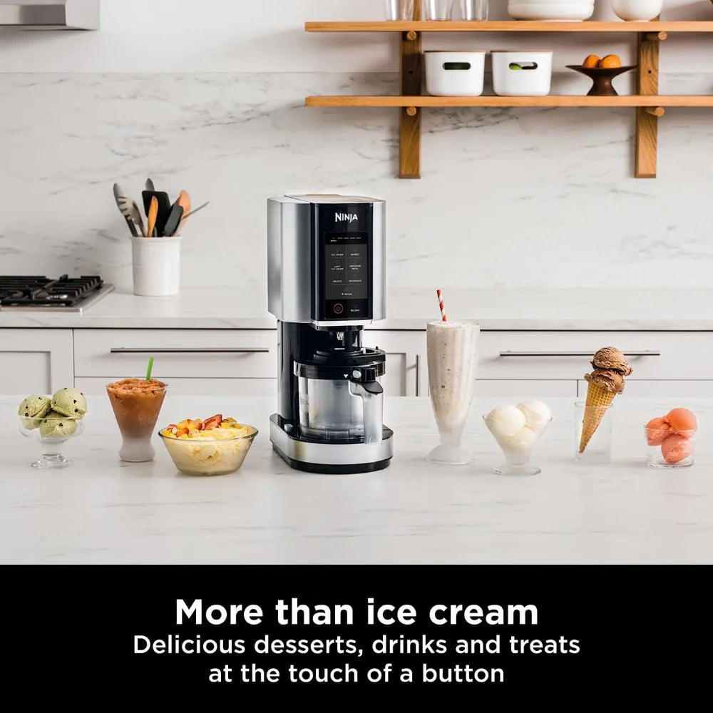 Ninja Creami Ice Cream & Frozen Dessert Maker - Black & Silver | NC300UK