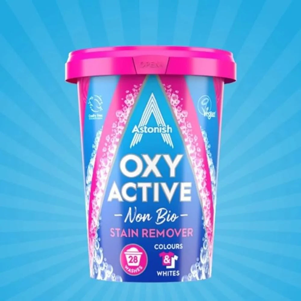 Astonish Oxy Active Non Bio Stain Remover 625g | C1405