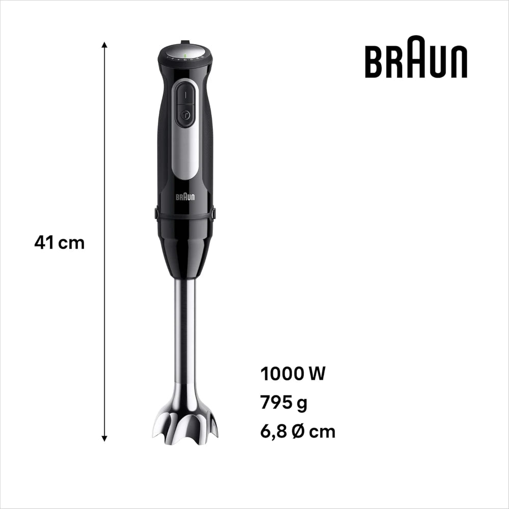 Braun MultiQuick 5 Pro Hand Blender - Black | MQ55236MBK