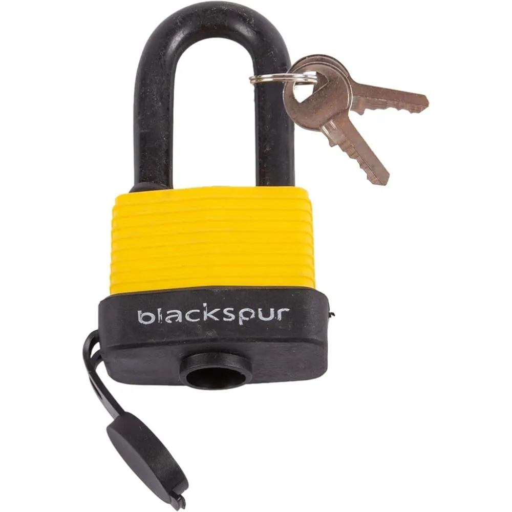 Blackspur 50mm Long Shackle Padlock Weatherproof | PD353