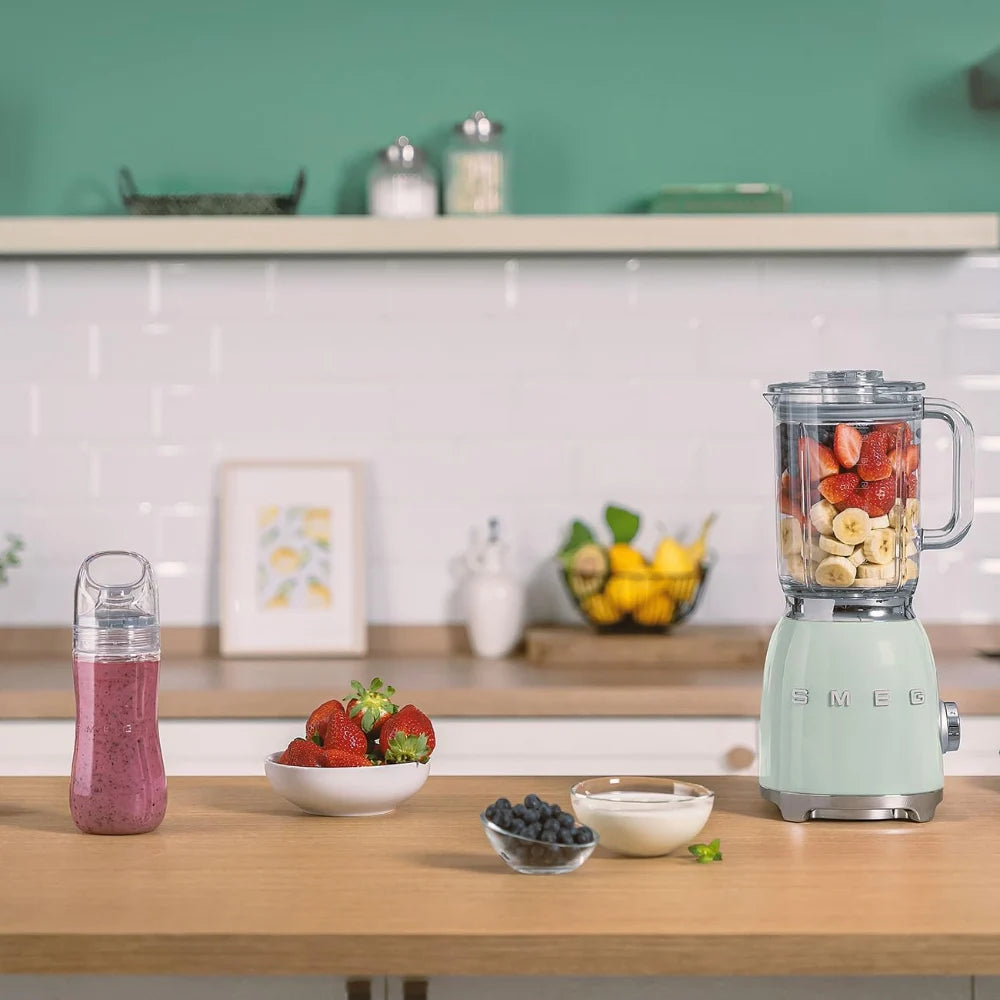 Smeg 50's Retro Food Blender - Pastel Green | BLF03PGUK