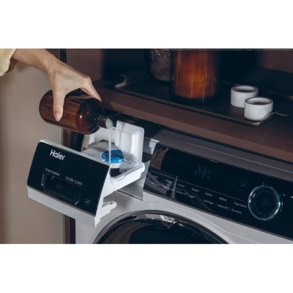 Haier 979 iPro Plus Series 7 10KG 1400 Spin Washing Machine - White | HW100G-B14979UUK