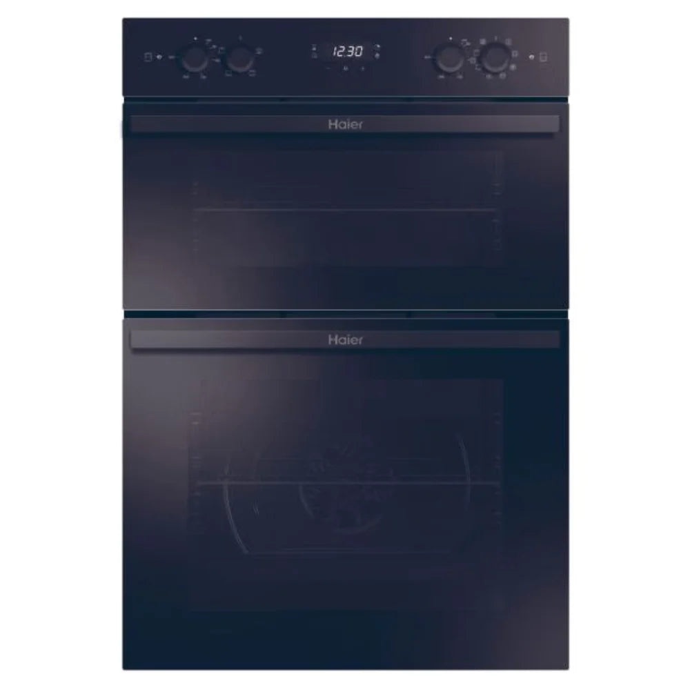 Haier Series 2 Built In Double Oven with Steam - Black | HWO9M2M5B