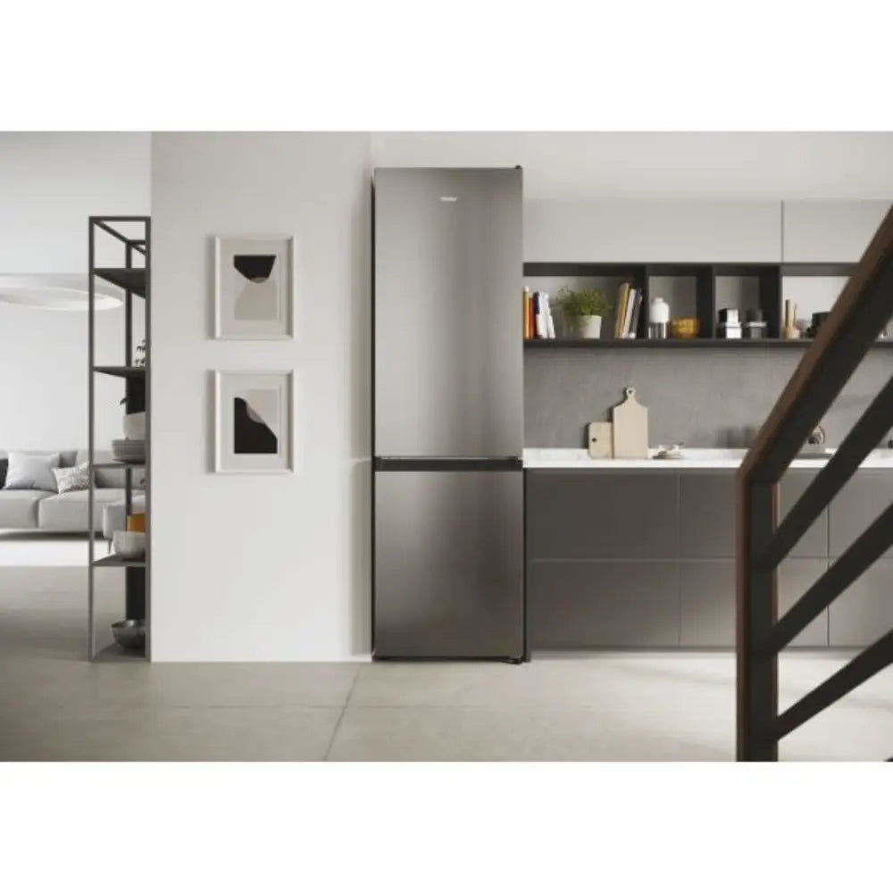 Haier 200cm 70/30 Smart Fridge Freezer - Inox | HDW1620DNPK(UK)