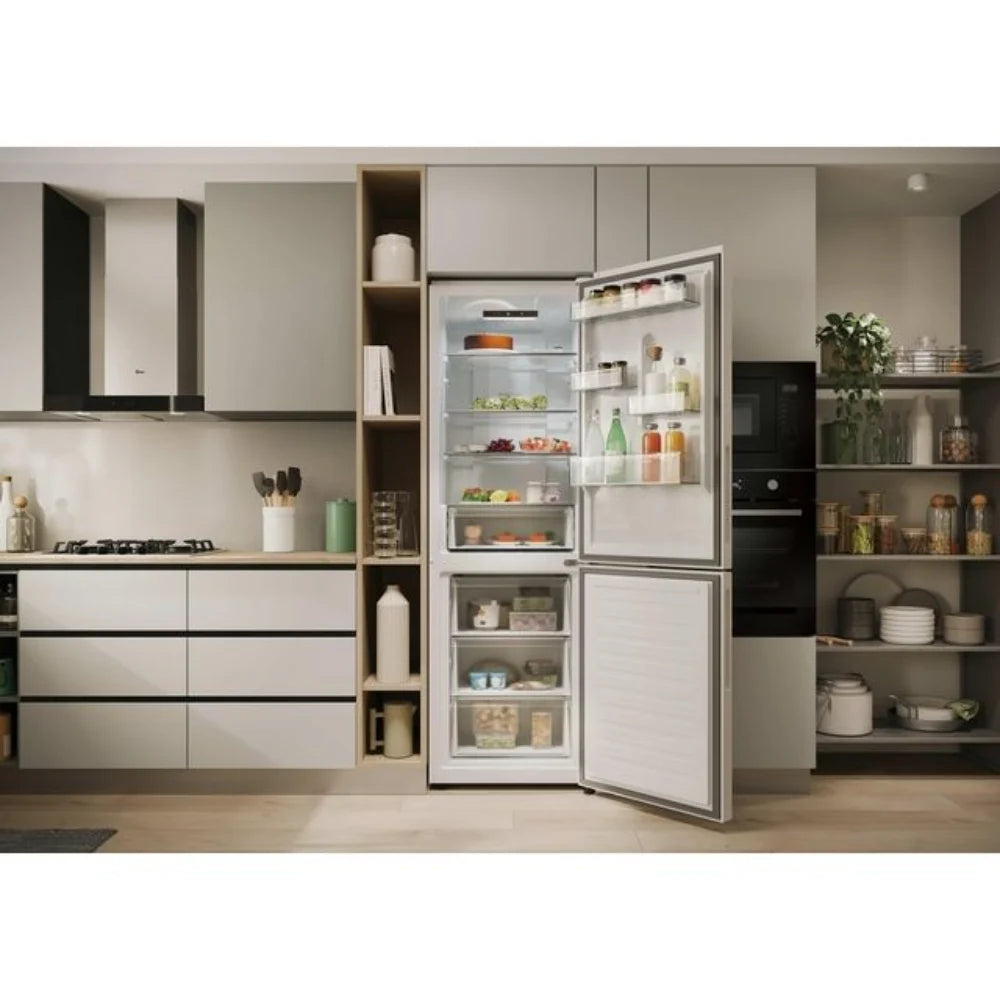 Hoover 185cm 60/40 Fridge Freezer - White | HONCQ2T618EWK
