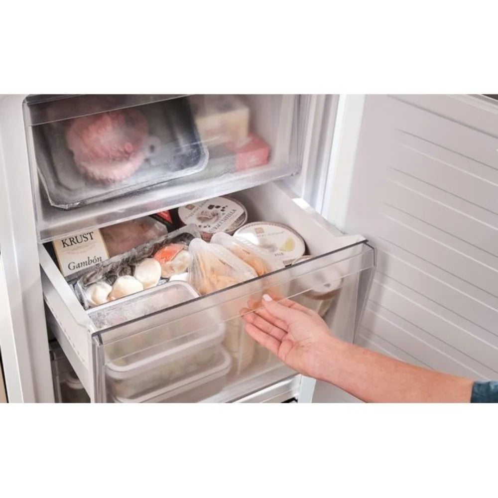 Hoover 185cm 60/40 Fridge Freezer - White | HONCQ2T618EWK